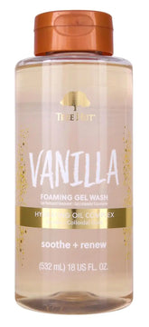 Tree Hut Vanilla Foaming Body Wash, 18 Fl Oz | Nourishing & Moisturizing Shower Gel w/ Shea Butter & Essential Oils, Soft & Smooth Skin, Gentle Cleanser For All Skin Types