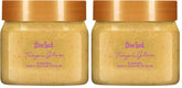 Tree Hut Mini Tropic Glow Shea Sugar Scrub, Exfoliating & Hydrating Body Scrub with Shea Butter & Essential Oils, Smooth Skin, For All Skin Types, Vegan, Travel Size, 3.4 oz (Pack of 2)