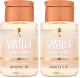 Tree Hut Vanilla Mini Body Wash, Travel Size Shower Gel w/Shea Butter &Essential Oils, Soft Smooth Skin, Gentle Cleanser For All Skin Types,TSA Approved,Self Care Gifts for Women,3.3 Fl Oz (Pack of 2)