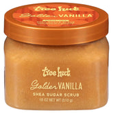 Tree Hut Golden Vanilla Body Scrub, Exfoliating Sugar Scrub, Vegan, 18 Oz | Exfoliating & Nourishing with Shea Butter & Essential Oils, Body Exfoliator for All Skin Types, Self Care Gifts for Women