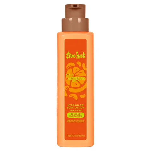 Tree Hut Body Lotion Tangerine, Bright Citrus Scent, 18 Fl Oz | Nourishing & Moisturizing Daily Body Lotion with Shea Butter, Lightweight, Non-Greasy Formula, Long-Lasting Hydration