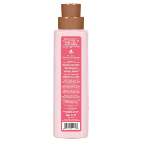 Tree Hut Body Lotion Pink Champagne, Fruity Floral Scent, 18 Fl Oz | Nourishing & Moisturizing Daily Body Lotion with Shea Butter, Lightweight, Non-Greasy Formula, Long-Lasting Hydration
