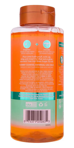 Tree Hut Tangerine Foaming Body Wash, 18 Fl Oz | Nourishing & Moisturizing Shower Gel w/ Shea Butter & Essential Oils, Soft & Smooth Skin, Gentle Cleanser For All Skin Types