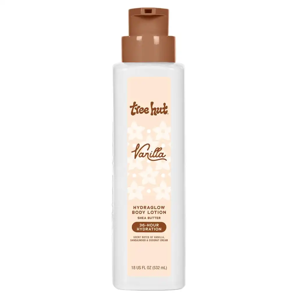 Tree Hut Body Lotion Vanilla, Warm Vanilla Scent, 18 Fl Oz