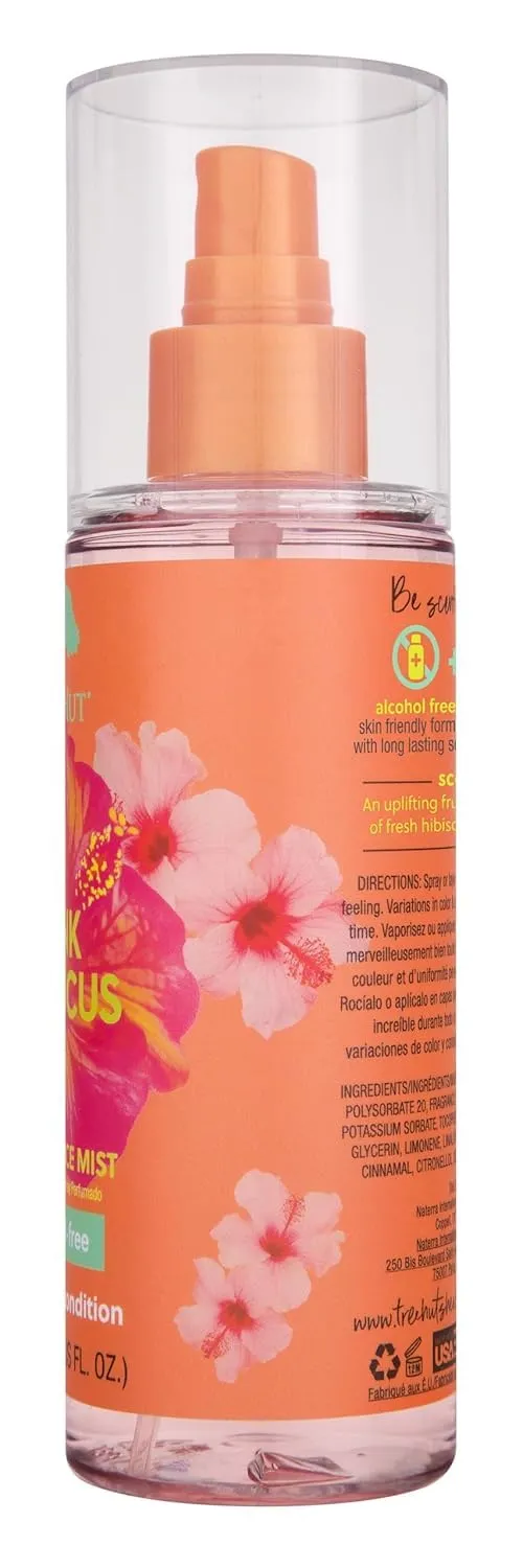 Alternative view of Tree Hut Pink Hibiscus Hair & Body Mist, Alcohol-Free Body Spray, 6 Fl Oz