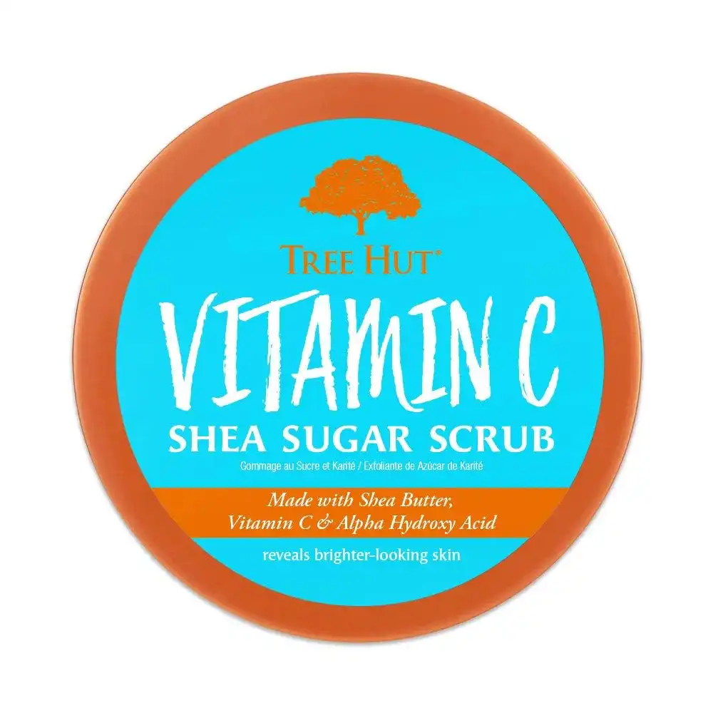 Alternative view of Tree Hut Vitamin C Body Scrub, Exfoliating Sugar Scrub, Vegan, 18 Oz