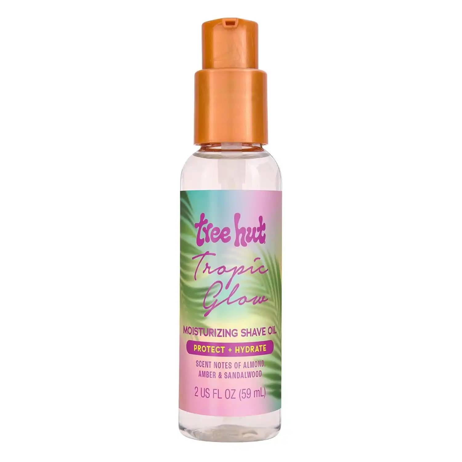 Tree Hut Mini Tropic Glow Moisturizing Shave Oil, Travel Size, 2 Fl Oz