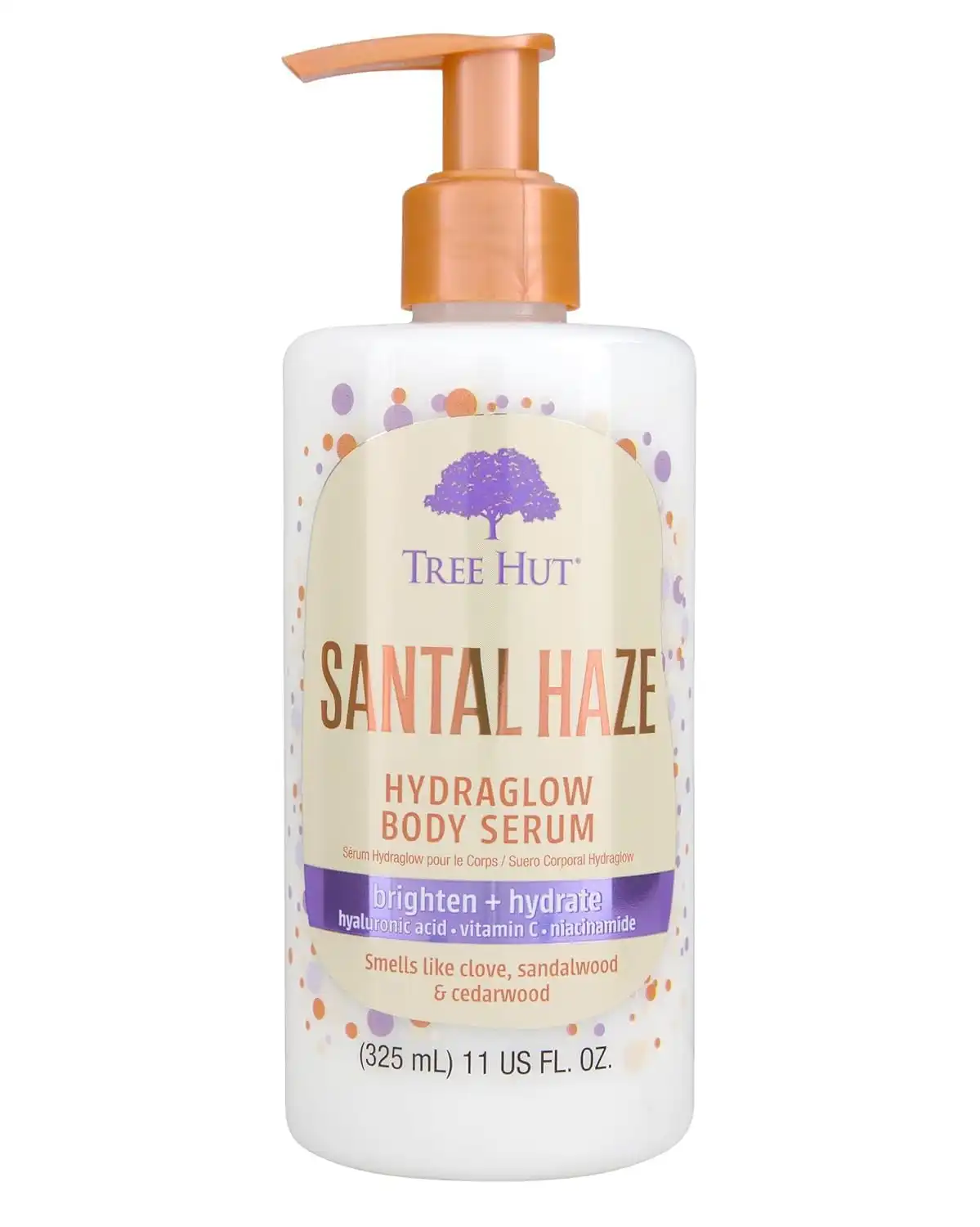 Tree Hut Hydraglow Santal Haze Body Serum & Lotion, 11 Fl Oz