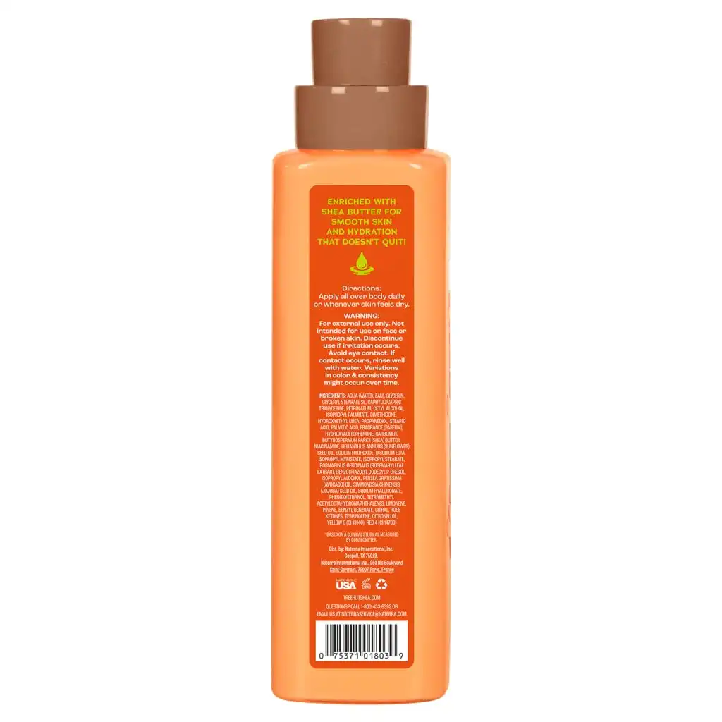 Alternative view of Tree Hut Body Lotion Tangerine, Bright Citrus Scent, 18 Fl Oz