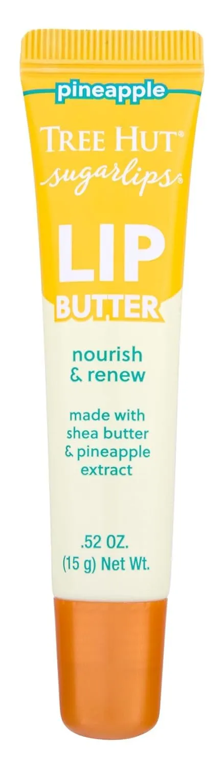 Tree Hut Moisturizing Pineapple Lip Butter, 0.52 Fl Oz