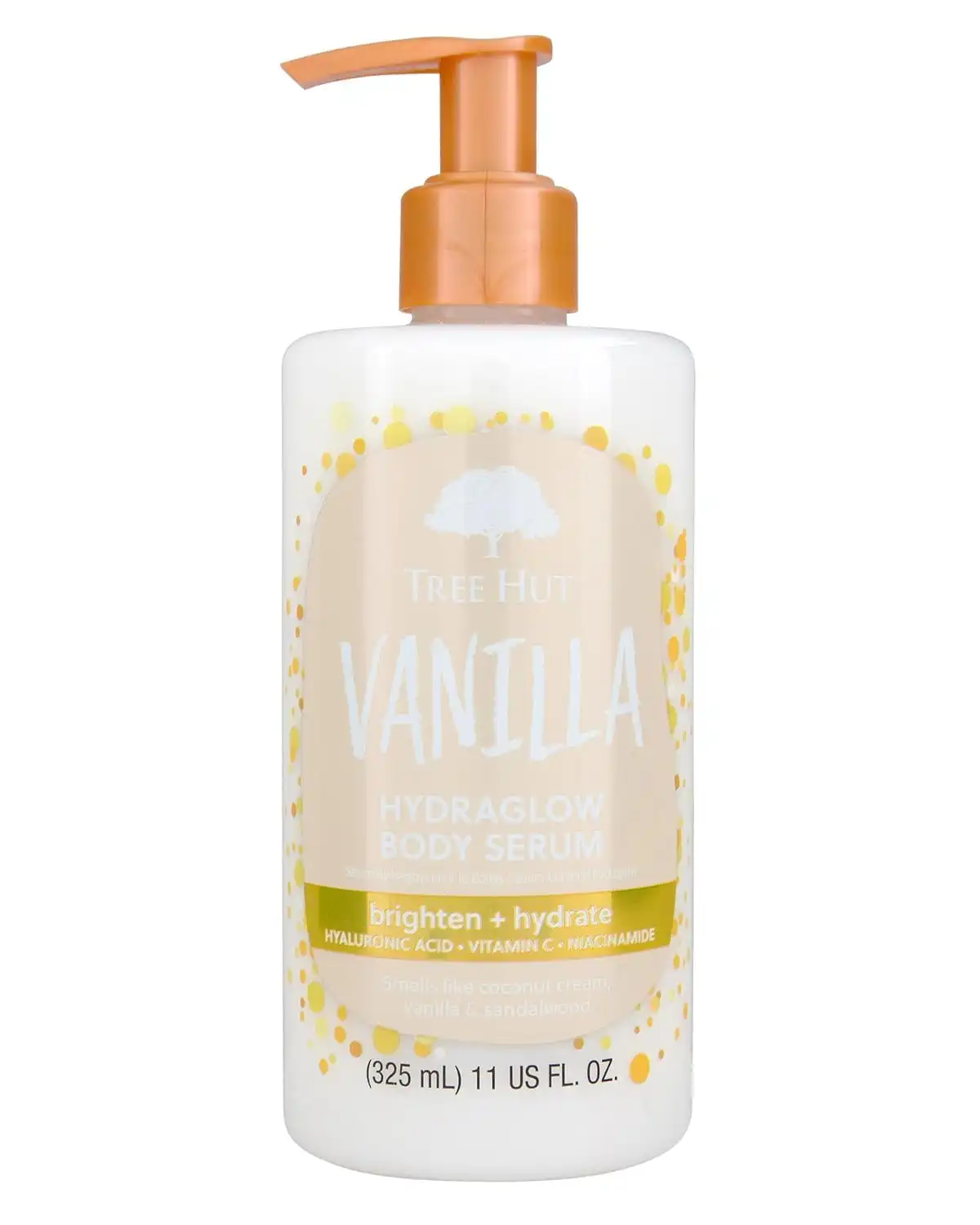 Tree Hut Hydraglow Vanilla Body Serum & Lotion, 11 Fl Oz