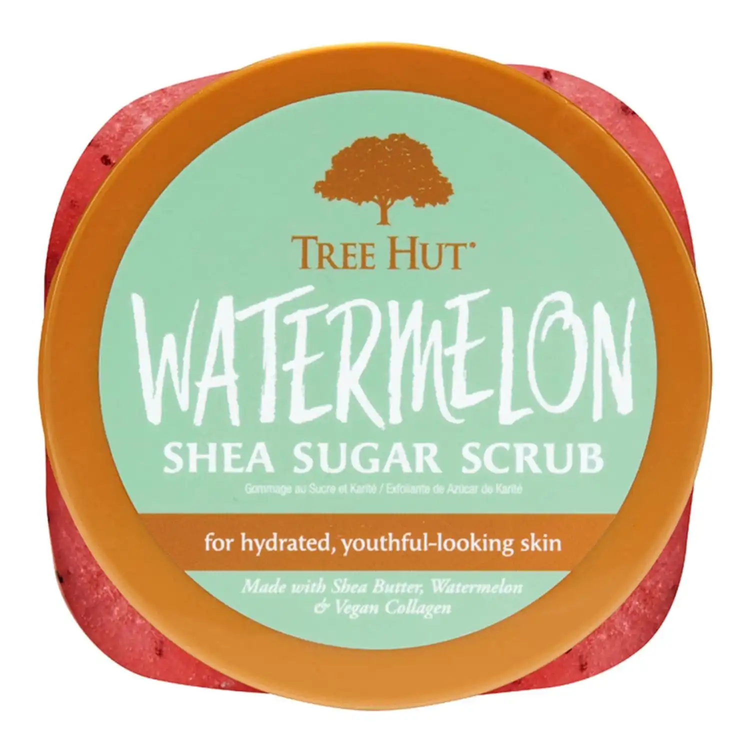 Alternative view of Tree Hut Watermelon Body Scrub, Exfoliating Sugar Scrub, Vegan, 18 Oz