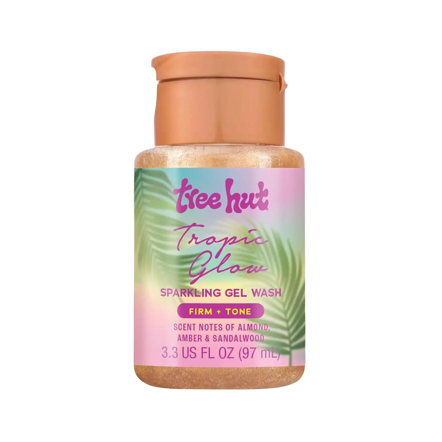 Tree Hut Mini Tropic Glow Foaming Body Wash, Travel Size, 3.3 Fl Oz