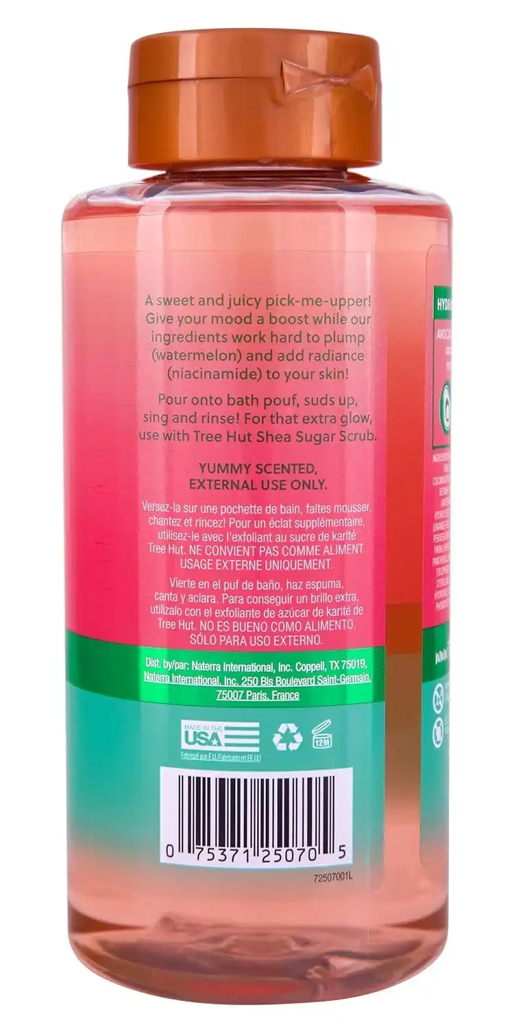Alternative view of Tree Hut Watermelon Foaming Body Wash, 18 Fl Oz