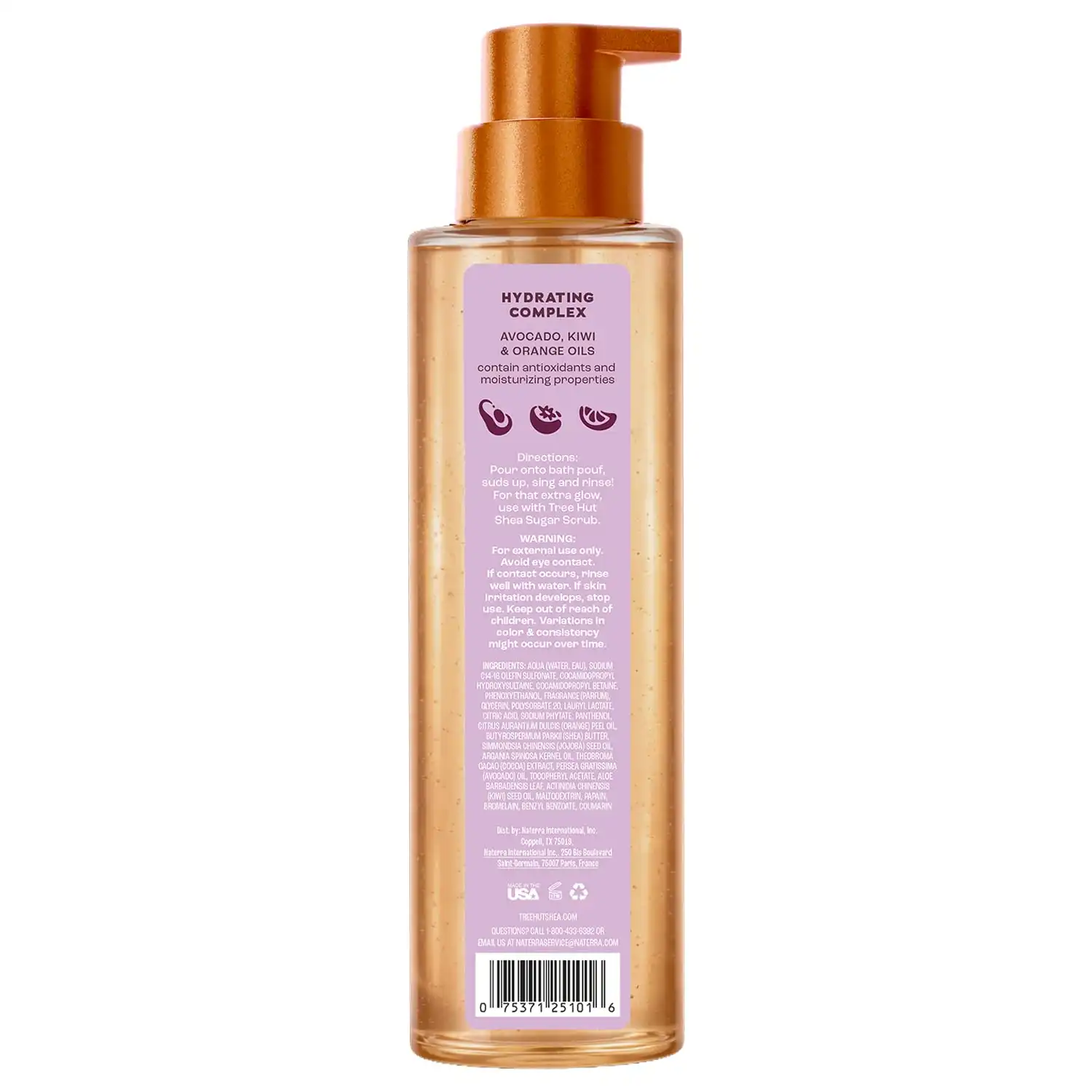Alternative view of Tree Hut Cinnamon Dolce Body Wash with Shea Butter, Pump Bottle, 18 Fl Oz