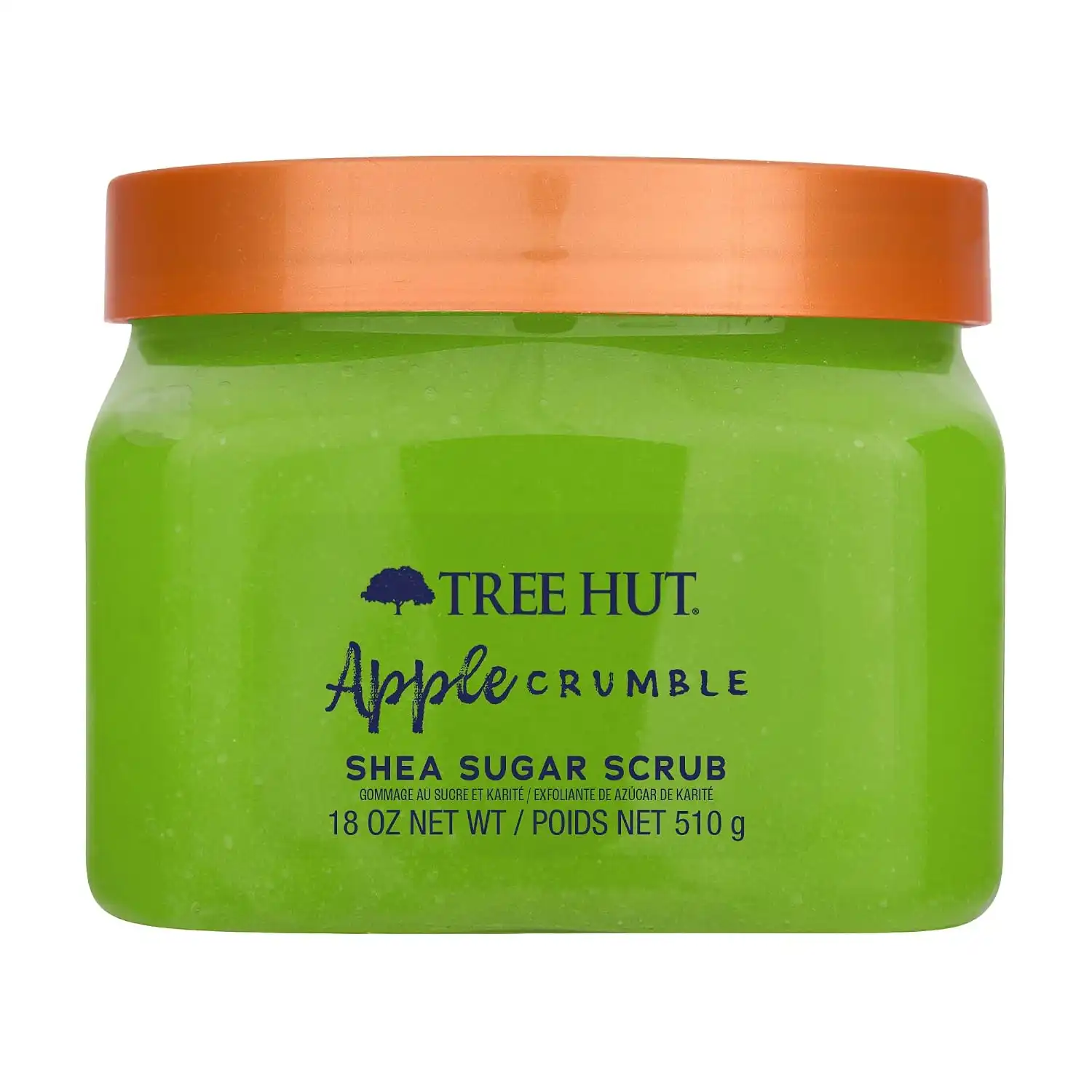 Tree Hut Apple Crumble Body Scrub, Fall Scented Body Care, 18 Oz