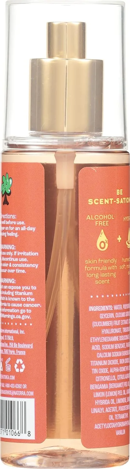 Alternative view of Tree Hut Golden Vanilla Hair & Body Mist, Alcohol-Free Body Spray, 6 Fl Oz