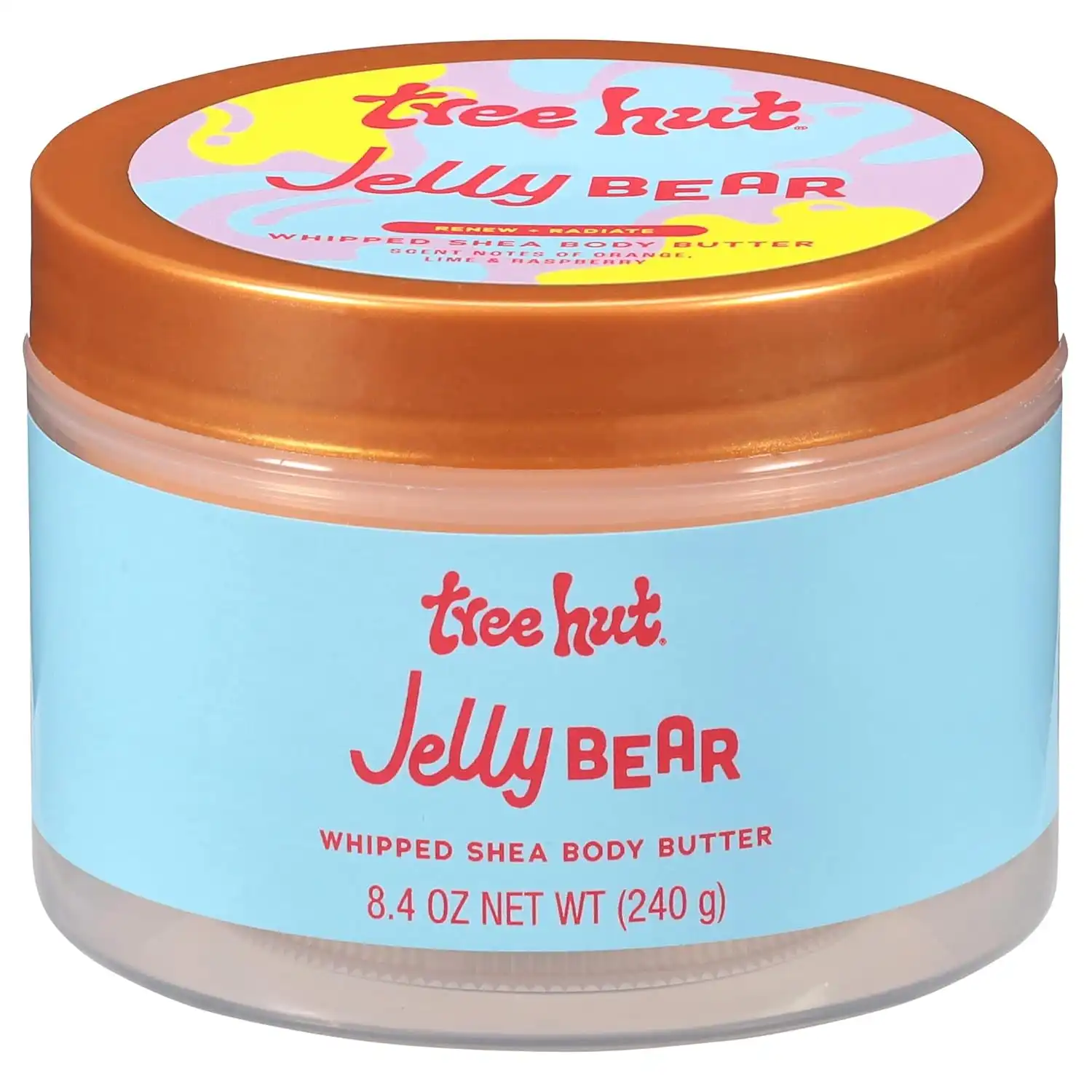 Tree Hut Jelly Bear Whipped Body Butter with Shea Butter, 8.4 Oz