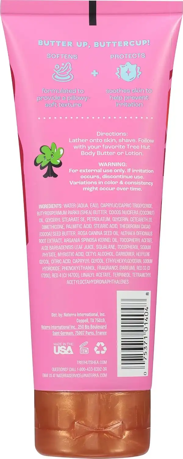 Alternative view of Tree Hut Whipped Shave Butter Moroccan Rose, Floral Scent, 7 Fl Oz