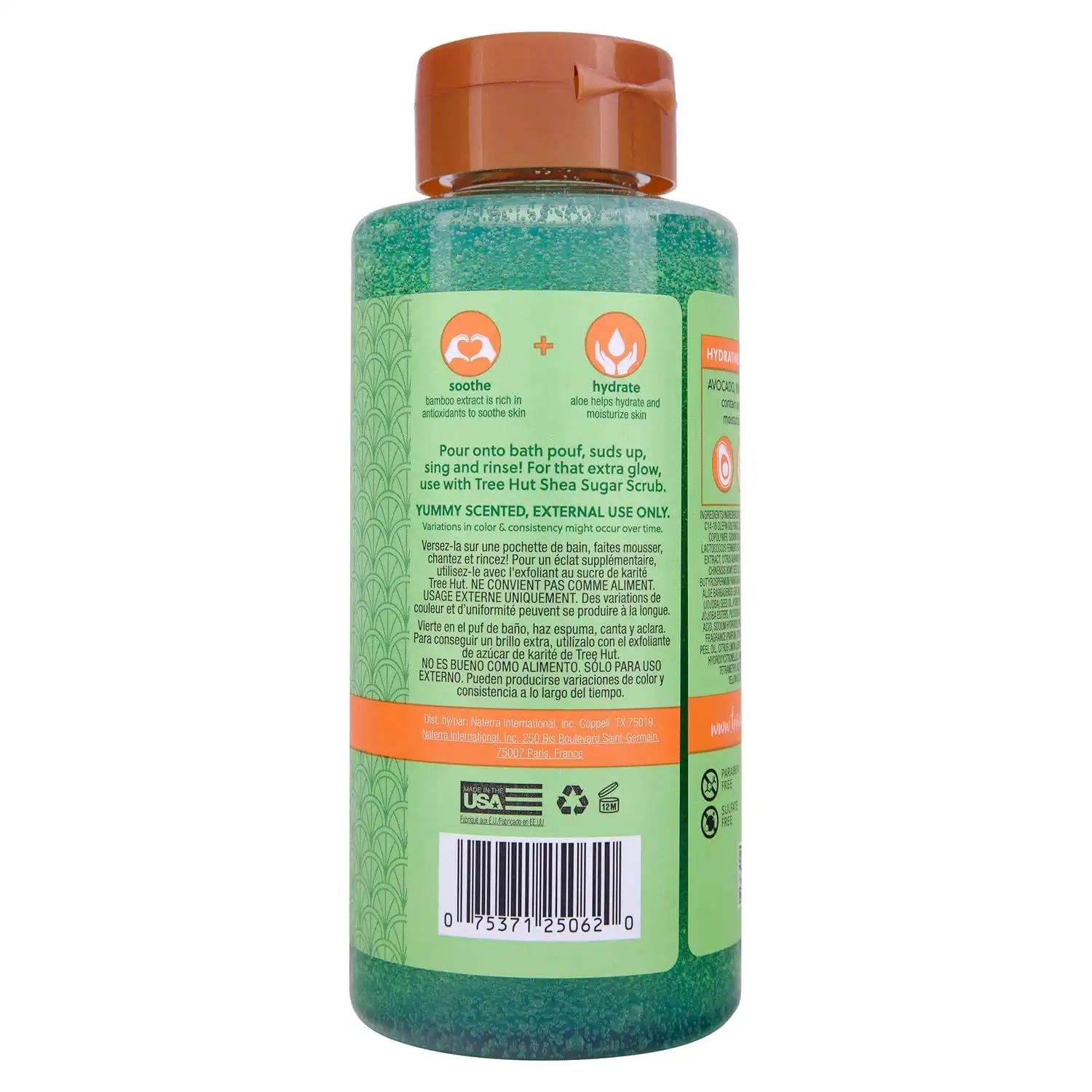 Alternative view of Tree Hut Palm Grove Foaming Body Wash, 18 Fl Oz