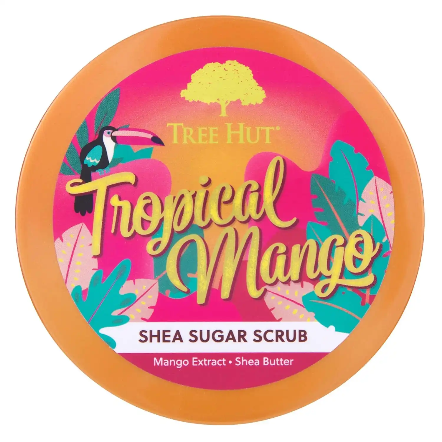 Alternative view of Tree Hut Tropical Mango Body Scrub, Exfoliating Sugar Scrub, Vegan, 18 Oz