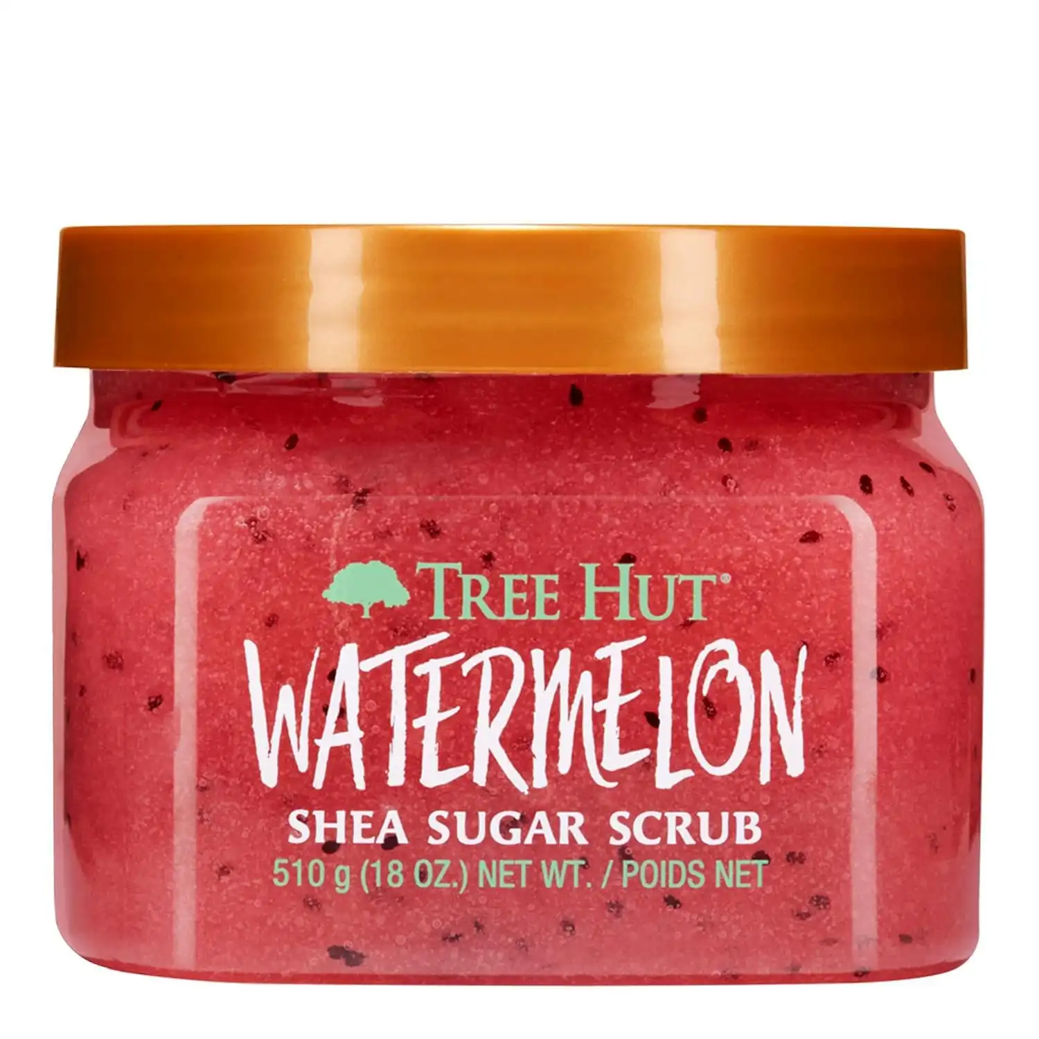 Tree Hut Watermelon Body Scrub, Exfoliating Sugar Scrub, Vegan, 18 Oz