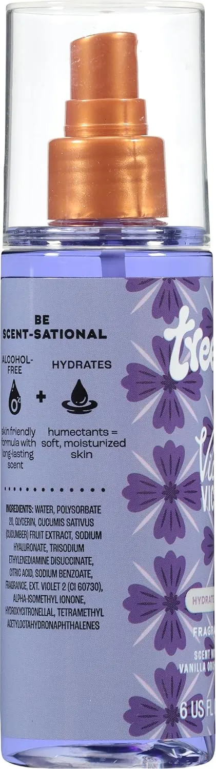 Alternative view of Tree Hut Violet Victory Hair & Body Mist, Alcohol-Free Body Spray, 6 Fl Oz