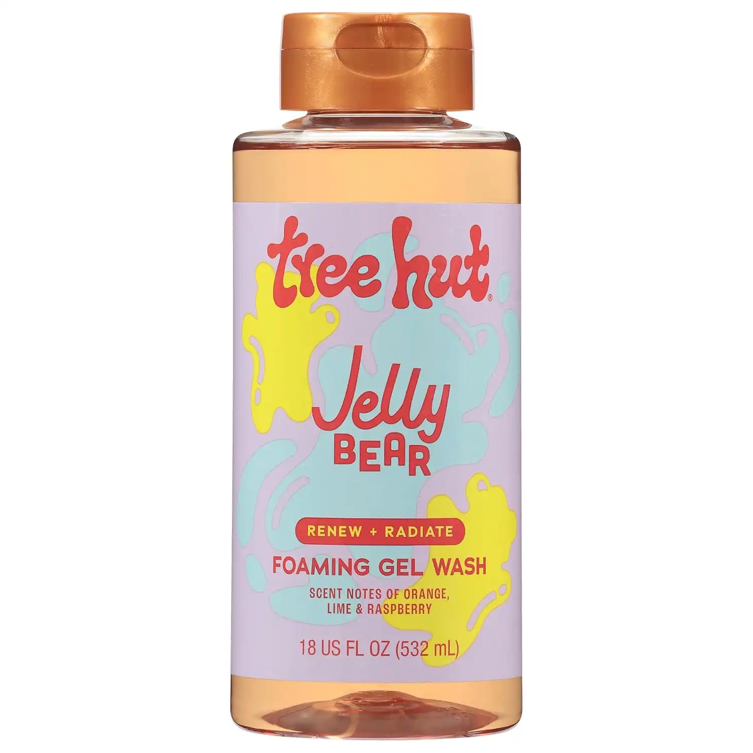 Tree Hut Jelly Bear Foaming Body Wash, 18 Fl Oz