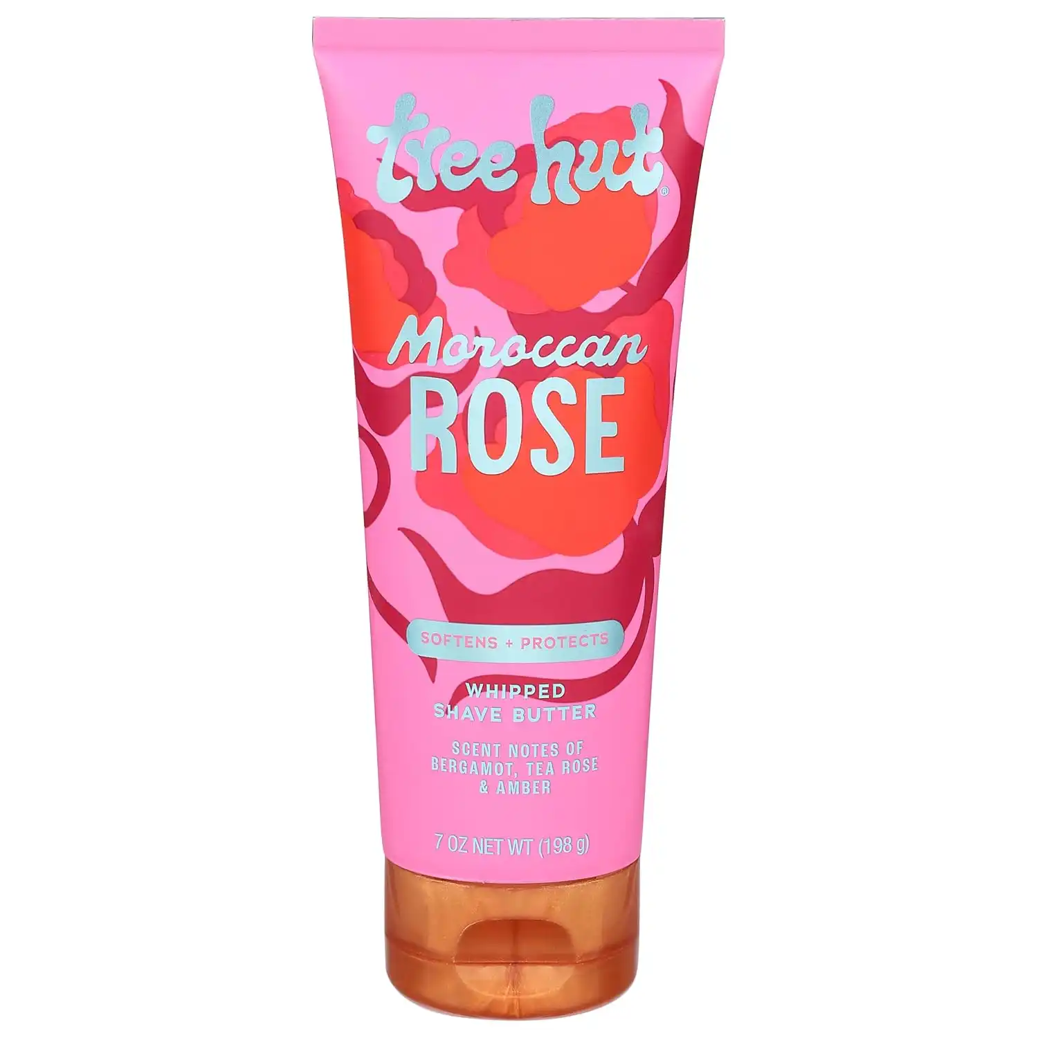 Tree Hut Whipped Shave Butter Moroccan Rose, Floral Scent, 7 Fl Oz