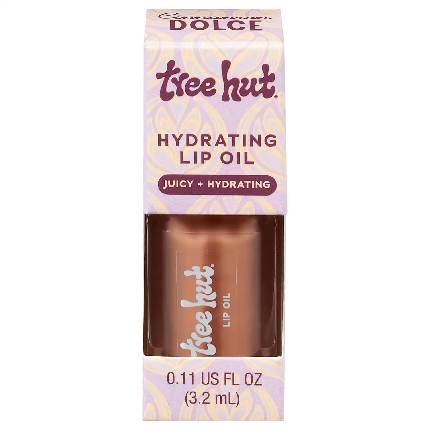 Tree Hut Hydrating Lip Oil, Cinnamon Dolce, 0.11 Fl Oz