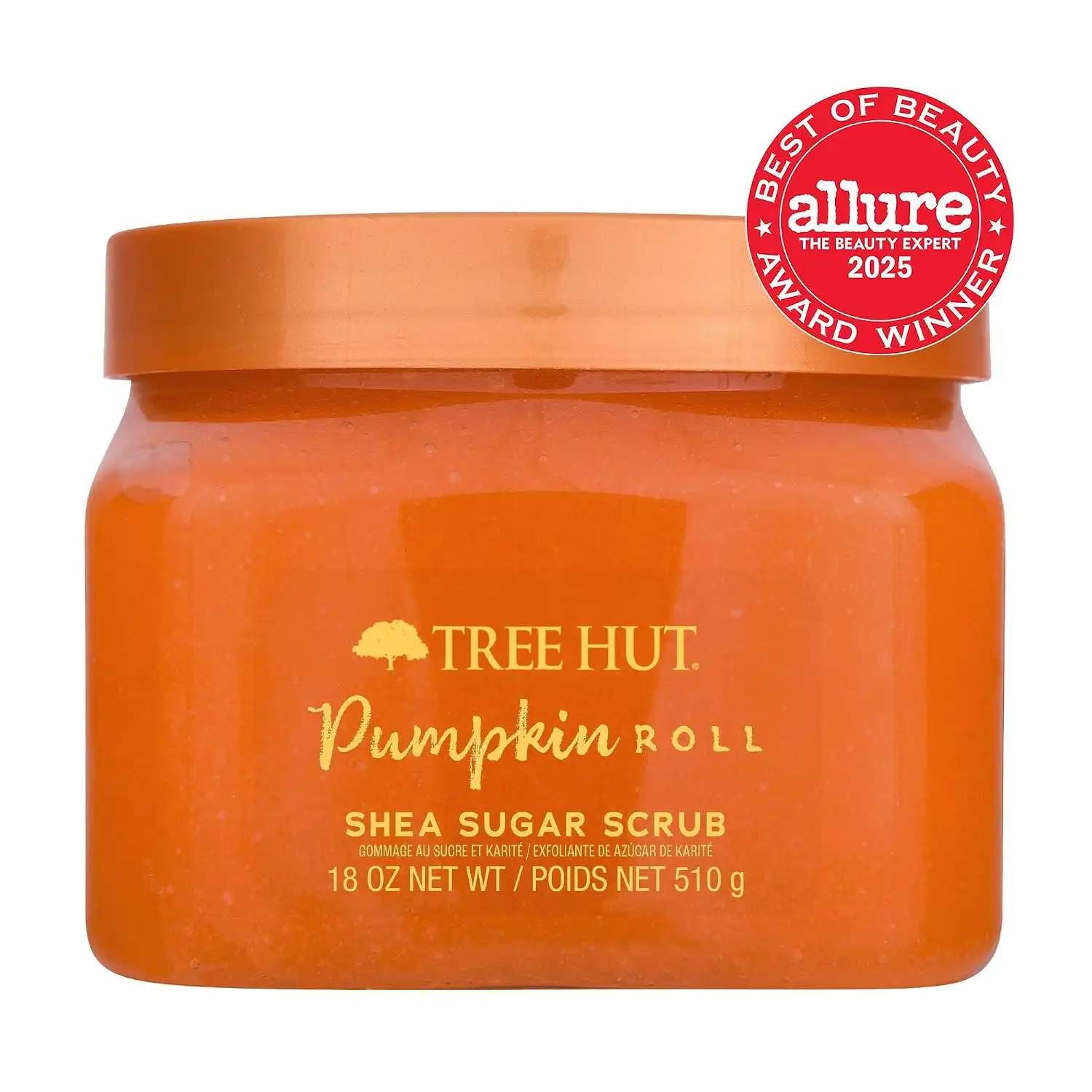 Alternative view of Tree Hut Pumpkin Roll Body Scrub, Fall Scented Body Care, 18 Oz