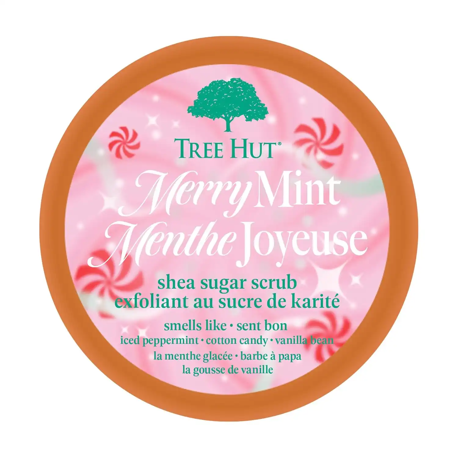 Alternative view of Tree Hut Merry Mint Body Scrub, Exfoliating Sugar Scrub, Vegan, 18 Oz