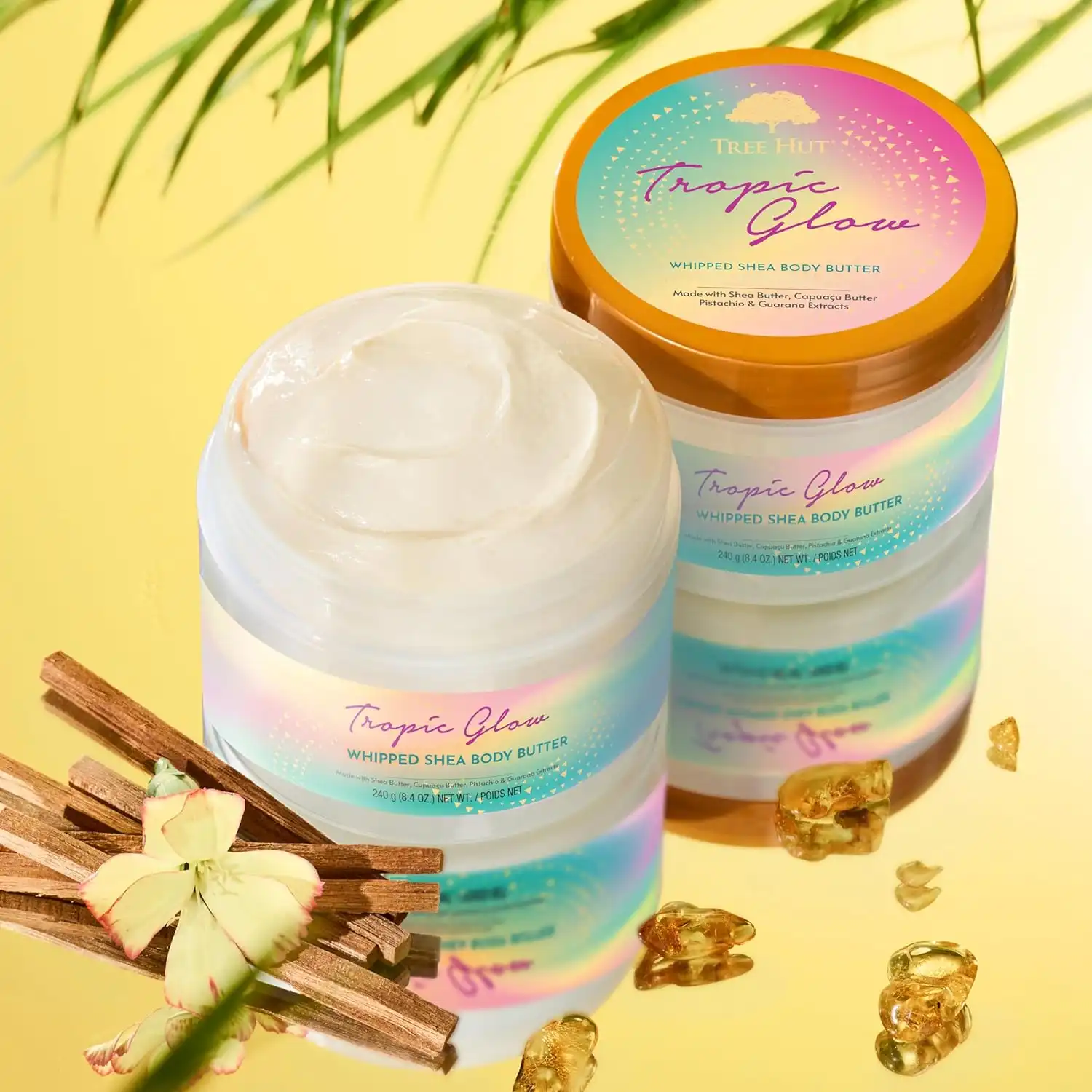 Alternative view of Tree Hut Tropic Glow Whipped Body Butter with Shea Butter, 8.4 Oz