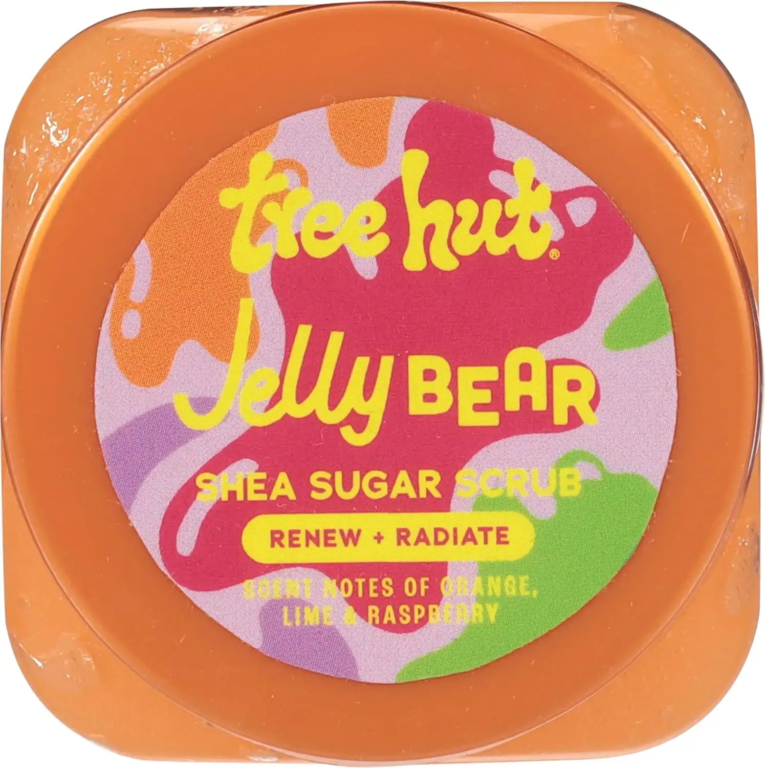 Alternative view of Tree Hut Mini Jelly Bear Body Scrub, Travel Size Sugar Scrub, 3.4 Oz