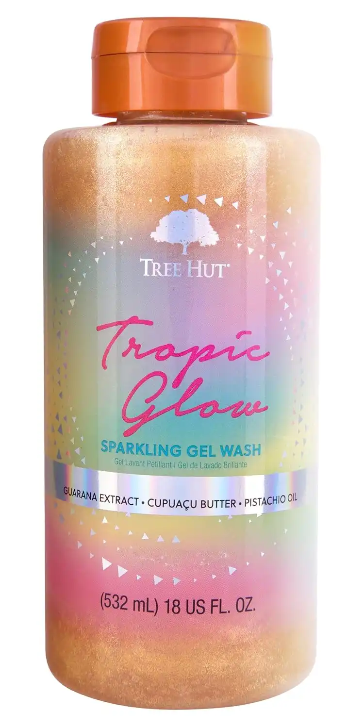 Tree Hut Tropic Glow Foaming Body Wash, 18 Fl Oz