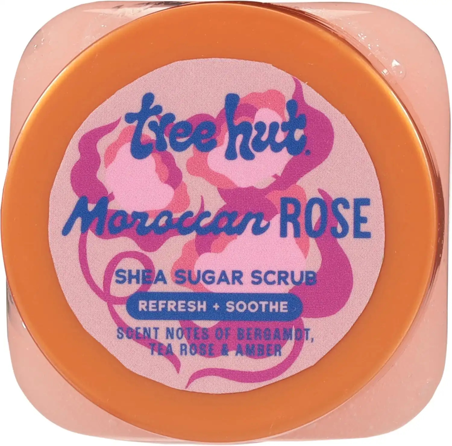 Alternative view of Tree Hut Mini Moroccan Rose Body Scrub, Travel Size Sugar Scrub, 3.4 Oz