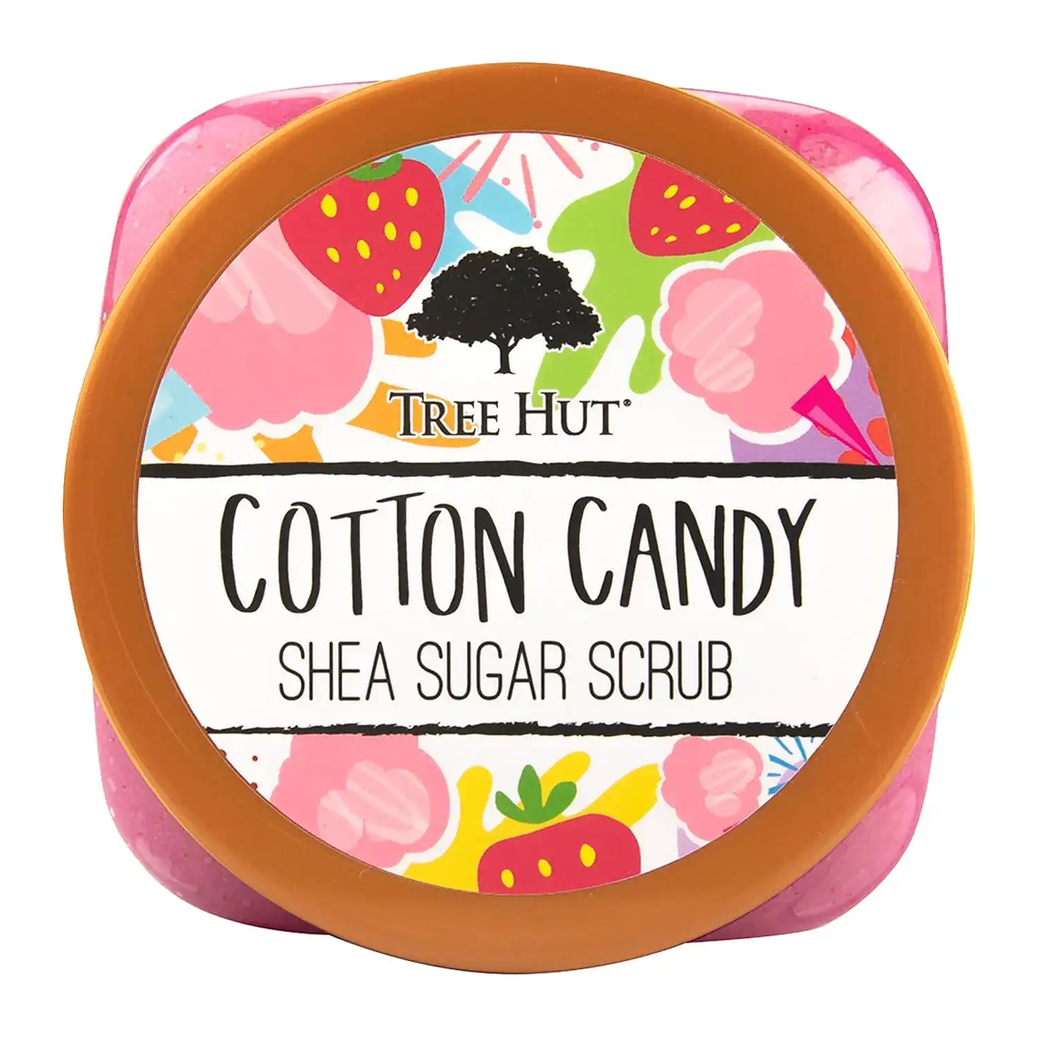 Alternative view of Tree Hut Cotton Candy Body Scrub, Exfoliating Sugar Scrub, Vegan, 18 Oz