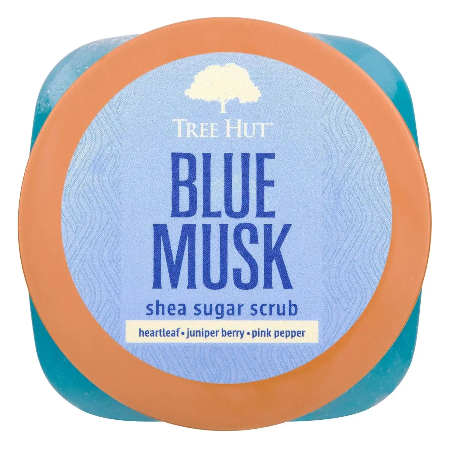 Alternative view of Tree Hut Blue Musk Body Scrub, Exfoliating Sugar Scrub, Vegan, 18 Oz