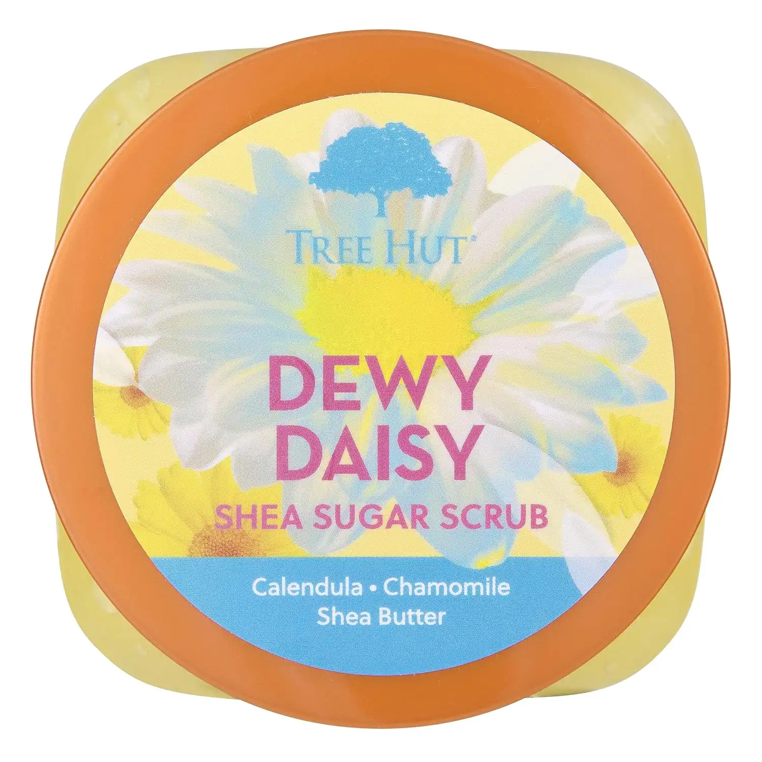 Alternative view of Tree Hut Dewy Daisy Body Scrub, Exfoliating Sugar Scrub, Vegan, 18 Oz