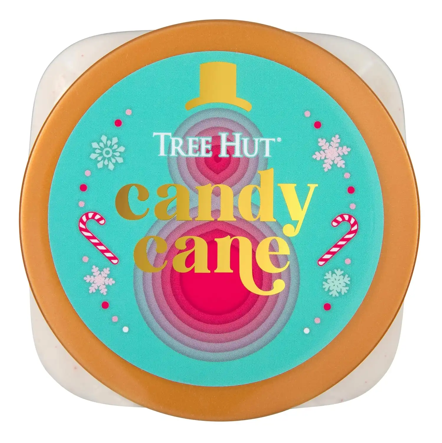 Alternative view of Tree Hut Candy Cane Shea Sugar | Exfoliating Body Scrub Removes Dead, Dry Skin for a Soft & Hydrated Feel | Limited Edition Holiday | Nourishing Essential Body Care | 18 fl oz.