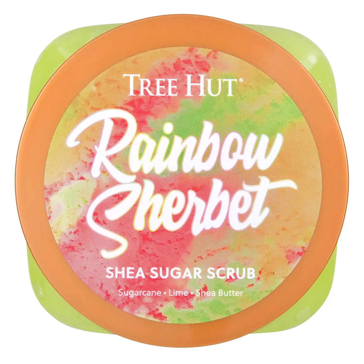 Alternative view of Tree Hut Rainbow Sherbet Body Scrub, Exfoliating Sugar Scrub, Vegan, 18 Oz